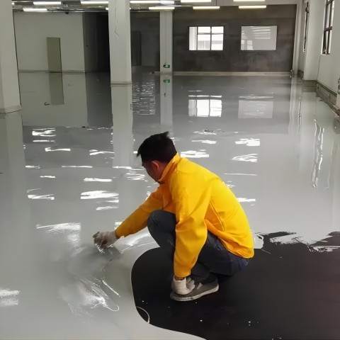 攀枝花防腐防静电地坪,防腐防静电自流平地坪